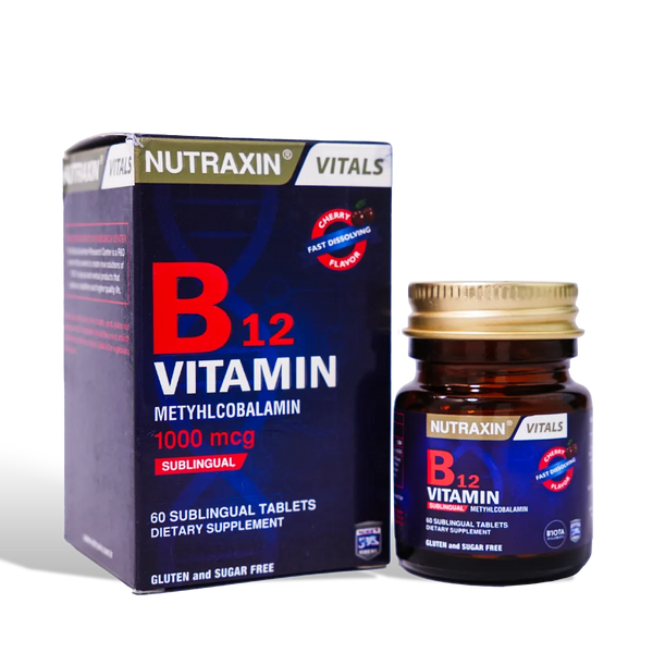 Nutraxin B12 Vitamin 1000 mcg Tablets