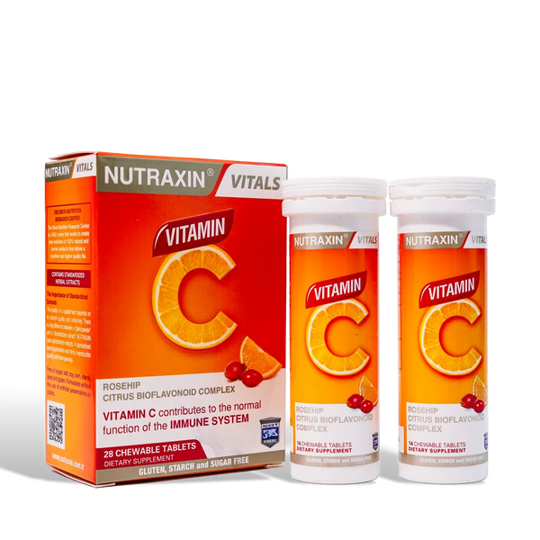 Nutraxin Vitamin-C Chewable Tablets 28s